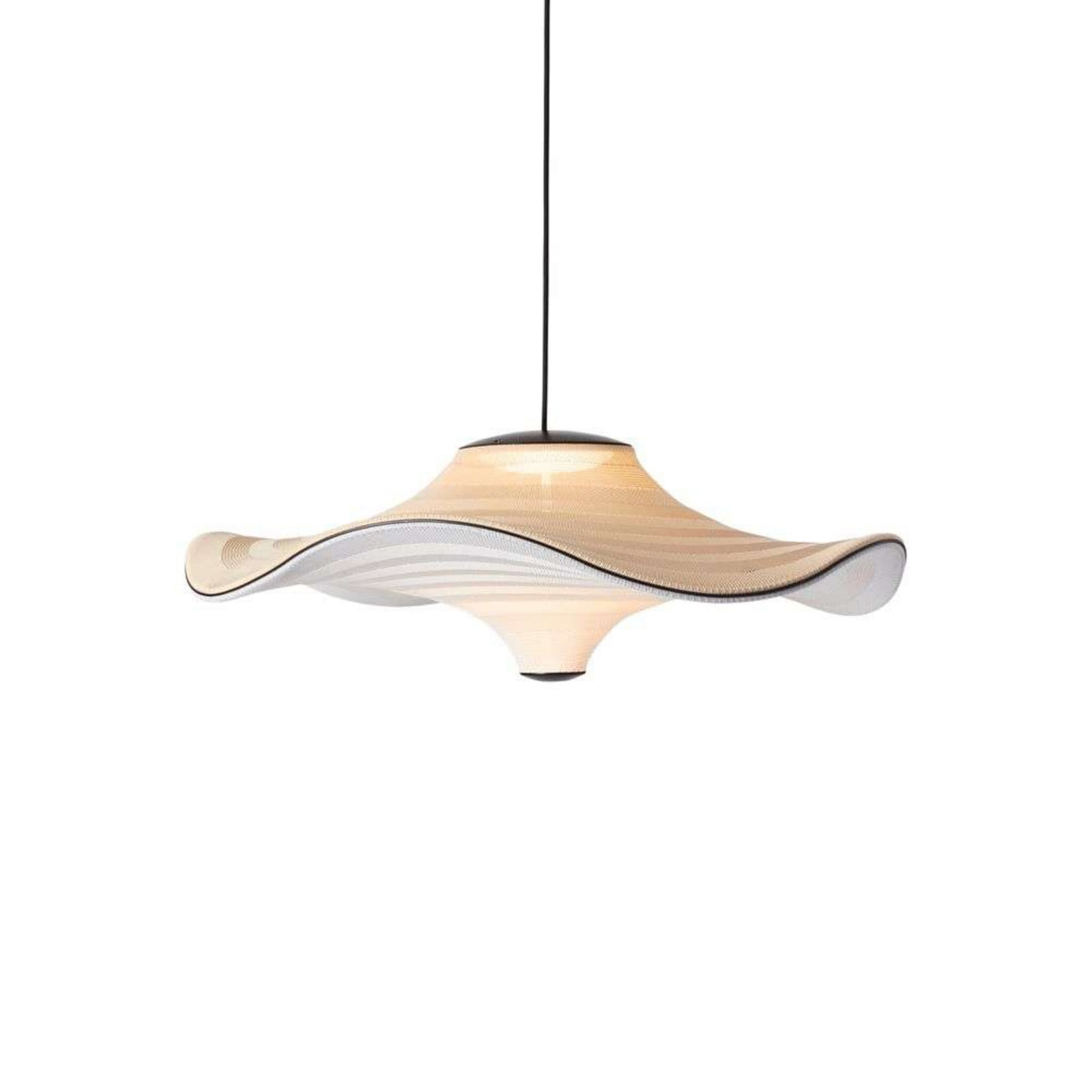Suspension LED Flying, couleur sable, Ø - Fabriquée à la main Made By Hand — vue 3