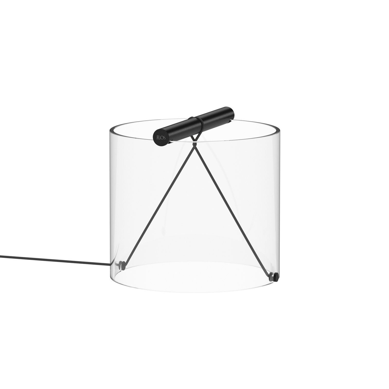 To-Tie T1 Lampe de Table Anodized Black - Flos