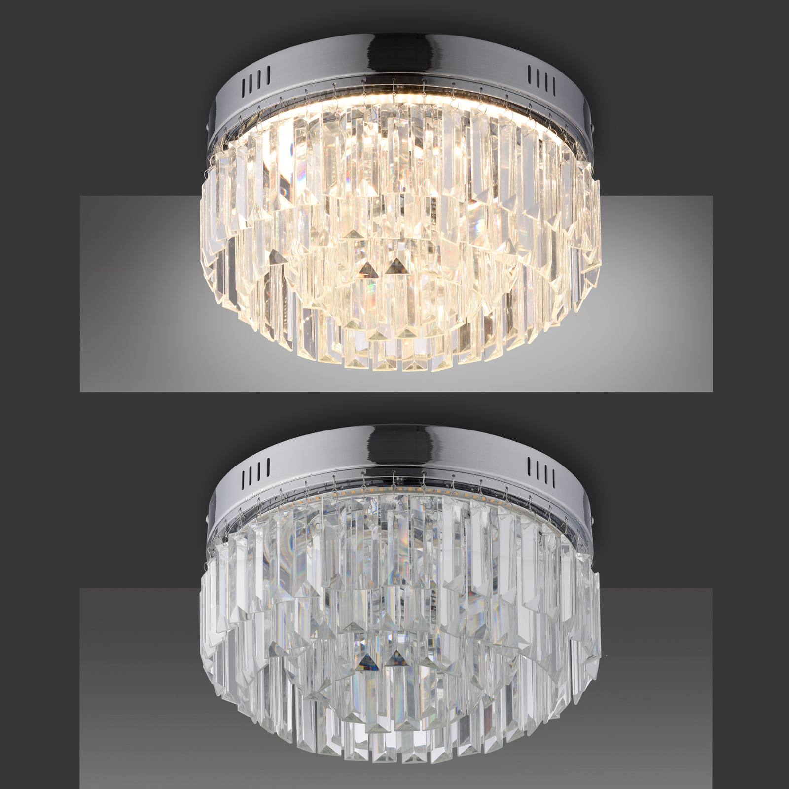 Paul Neuhaus Krista LED-loftslampe, SimplyDim