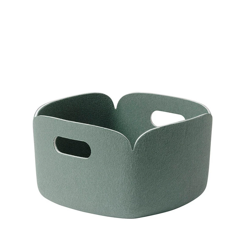 Muuto - Restore Korb 28x28 Dusty Green