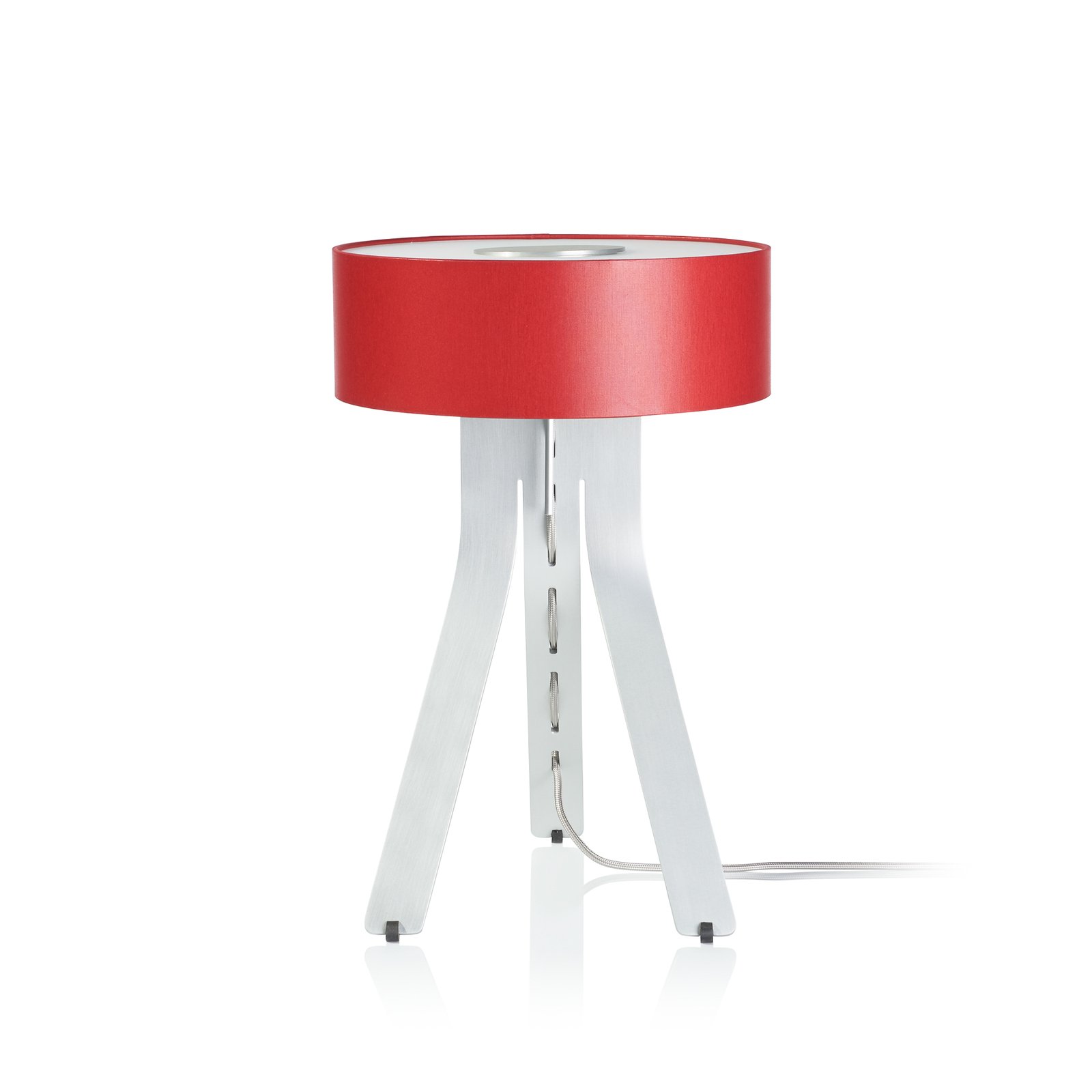 BYOK Fino stolová LED lampa, snímač gesta, červená