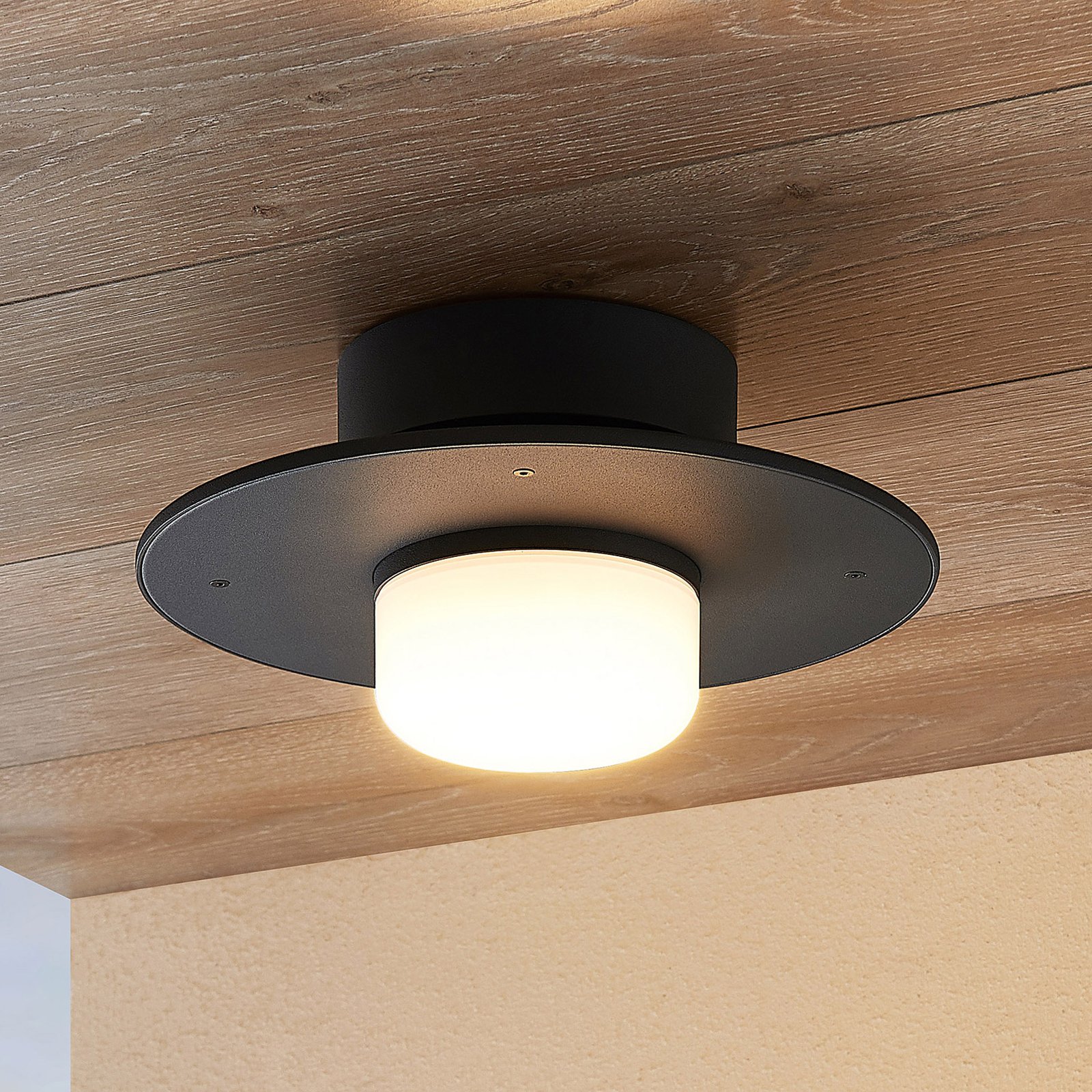 Lucande Zamalino outdoor ceiling light