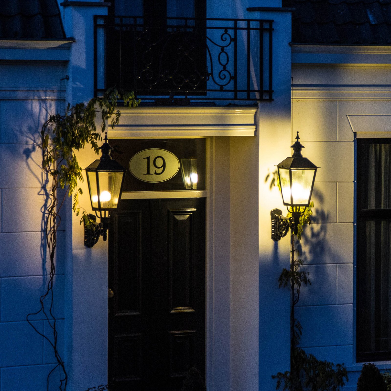 Tyylikäs ulkoseinävalaisin M43, vihreä