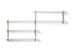 Nivo Shelf B Light Oak/White - GEJST