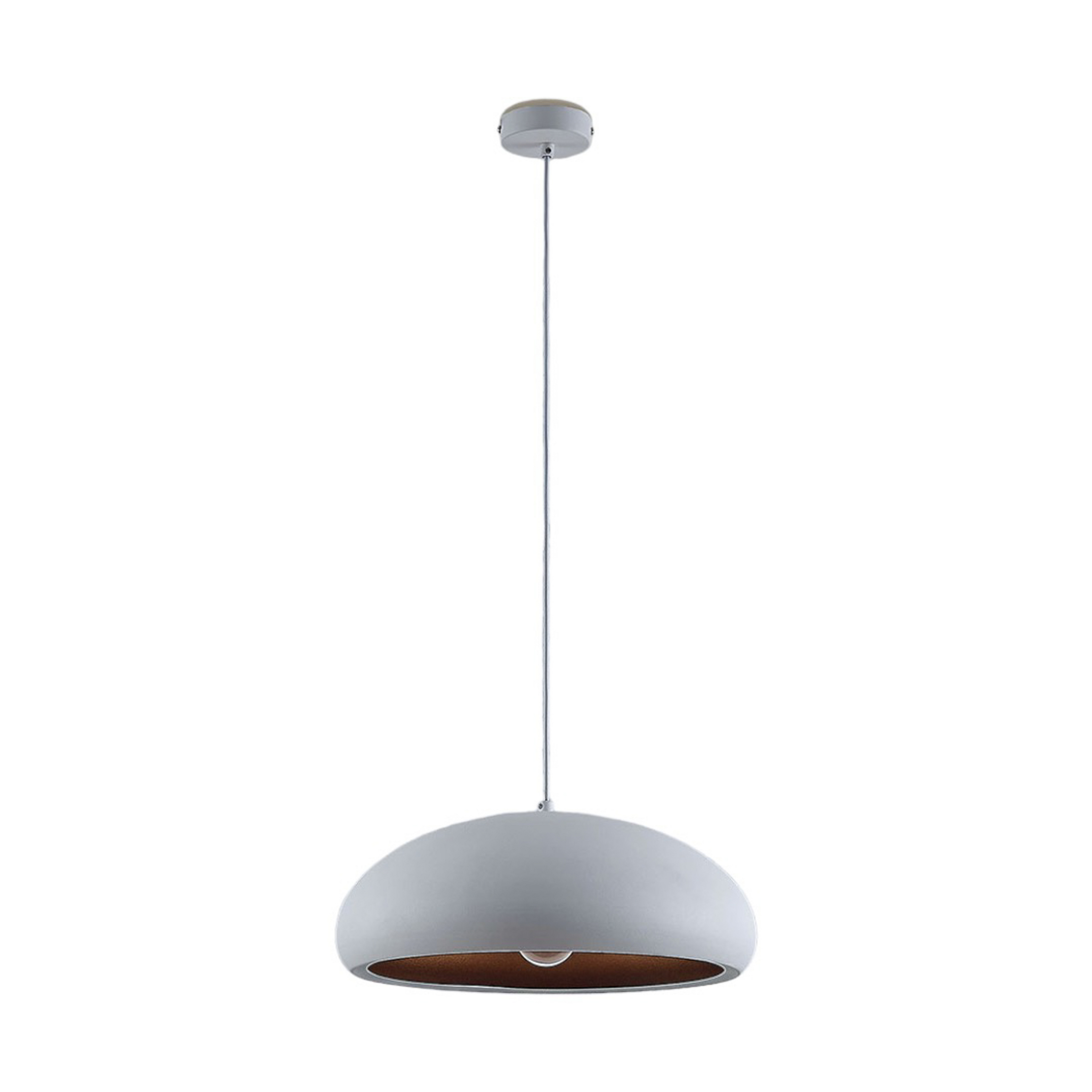 Gerwina Hanglamp White/Gold - Lindby