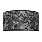 Lampshade Abba E27 Ø40/height 20cm black/silver