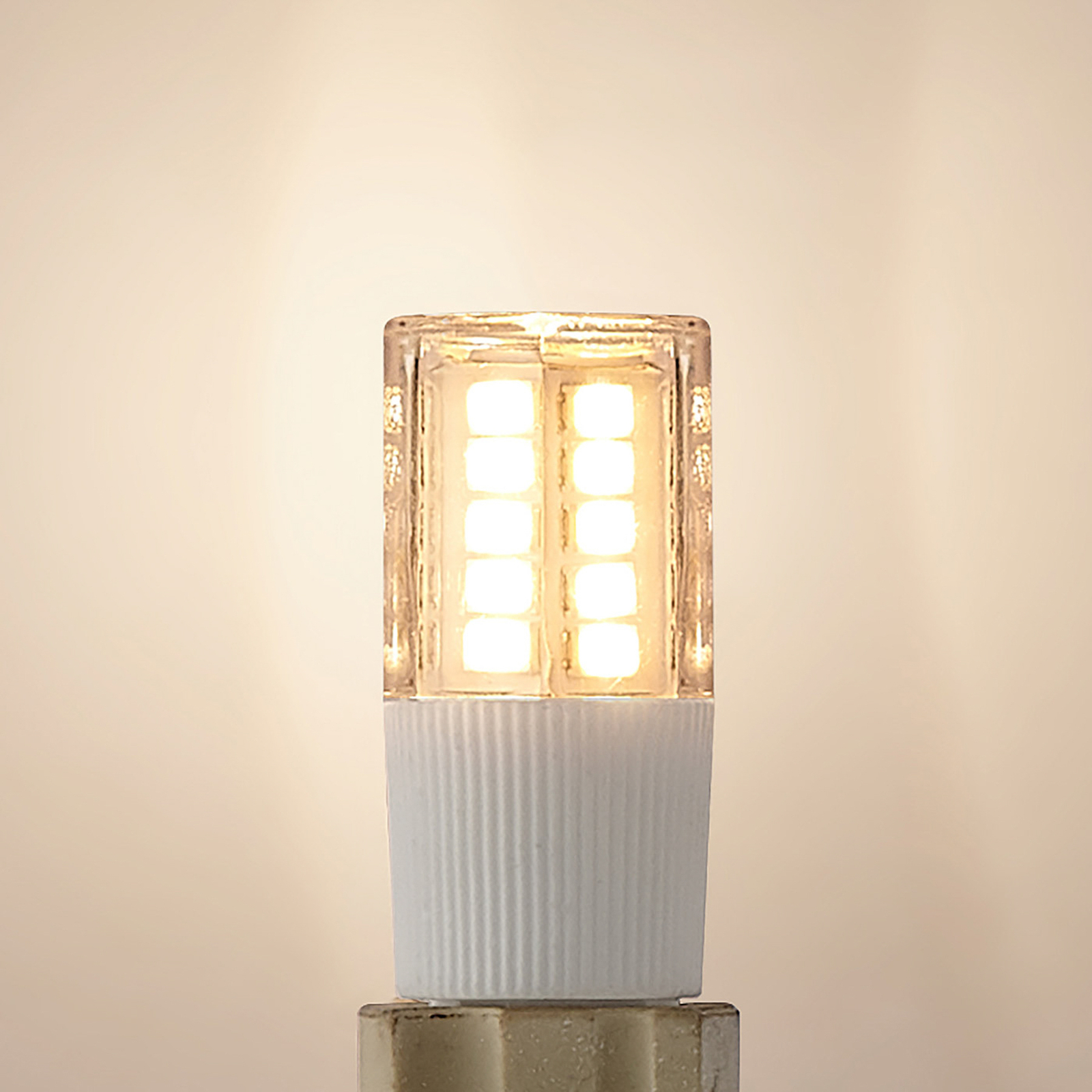 Arcchio LED-Stiftsockellampe, G9, 4,5 W, klar, 3.000 K