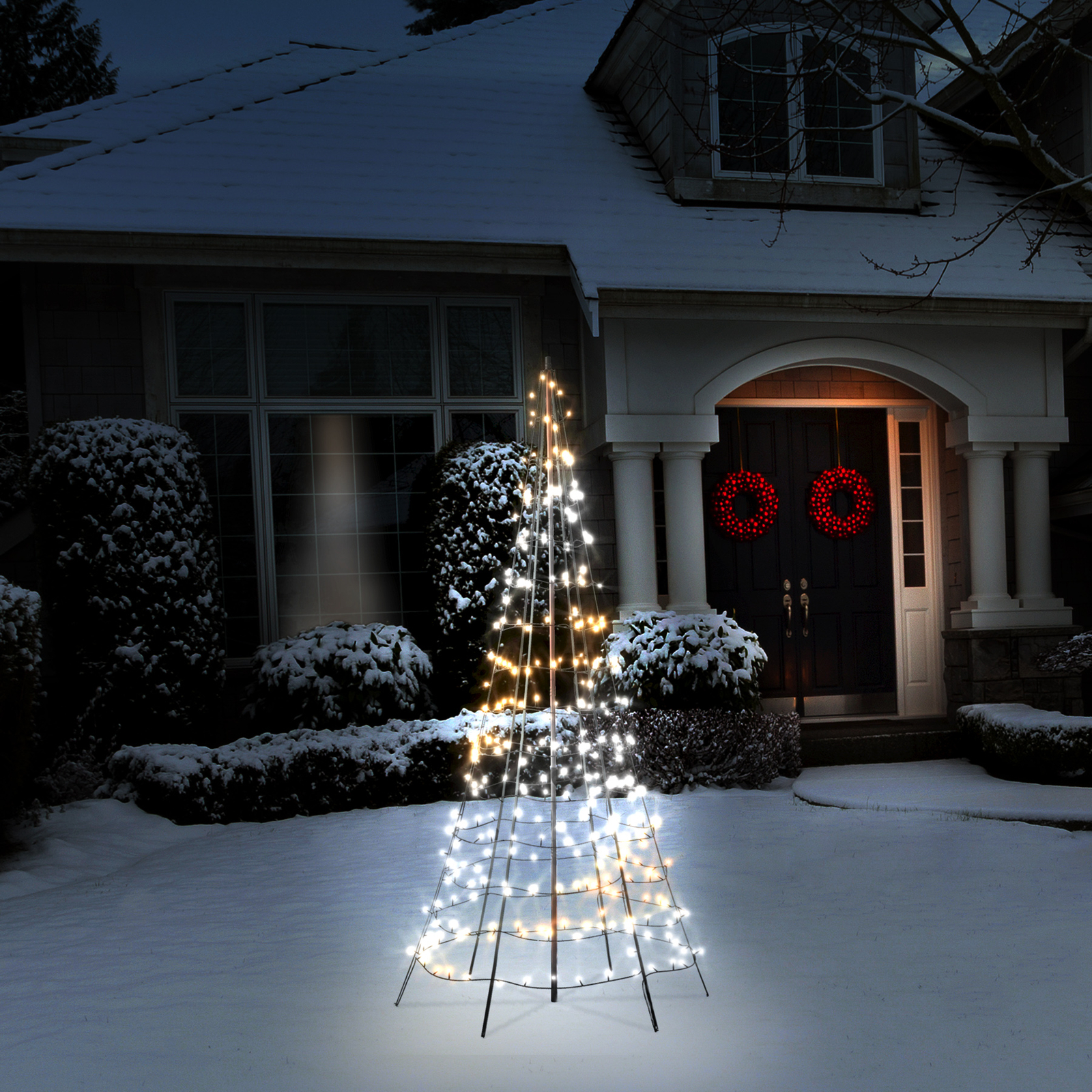 Twinkly Light Tree ulkokäyttöön, RGBW, K 200 cm