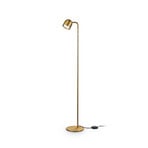 IDEAL LUX stāvlampa „Dodo“ no misiņa, augstums 118 cm, metāls, gaismas