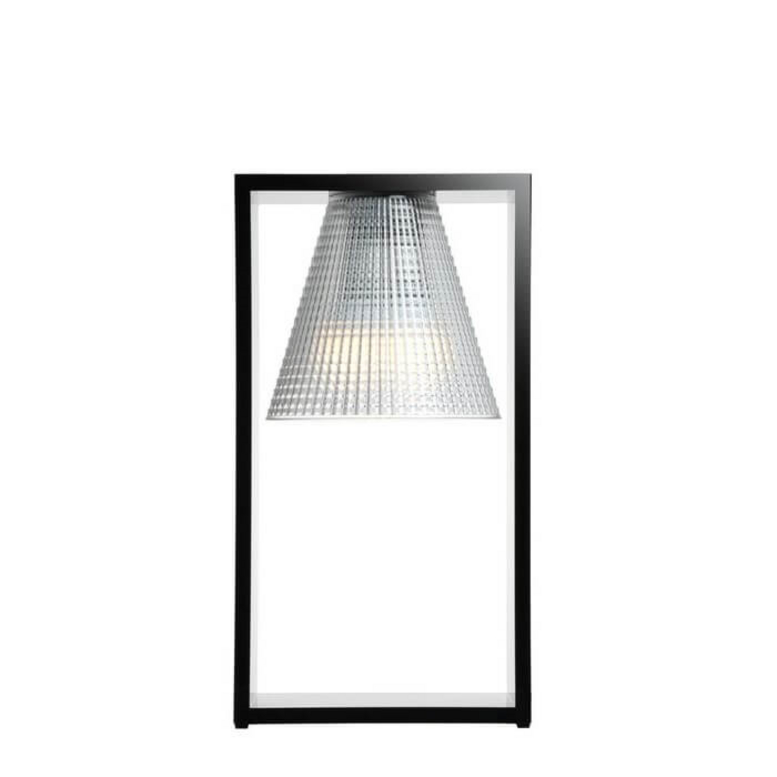 Light-Air Tischleuchte Kristall/Schwarz - Kartell