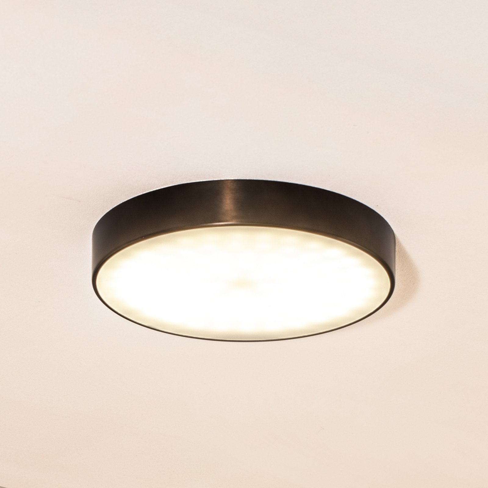 Plafoniera Timur LED, antracite, acciaio, Ø 34 cm