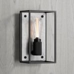 Buster + Punch wall light Caged Wall medium, white marble