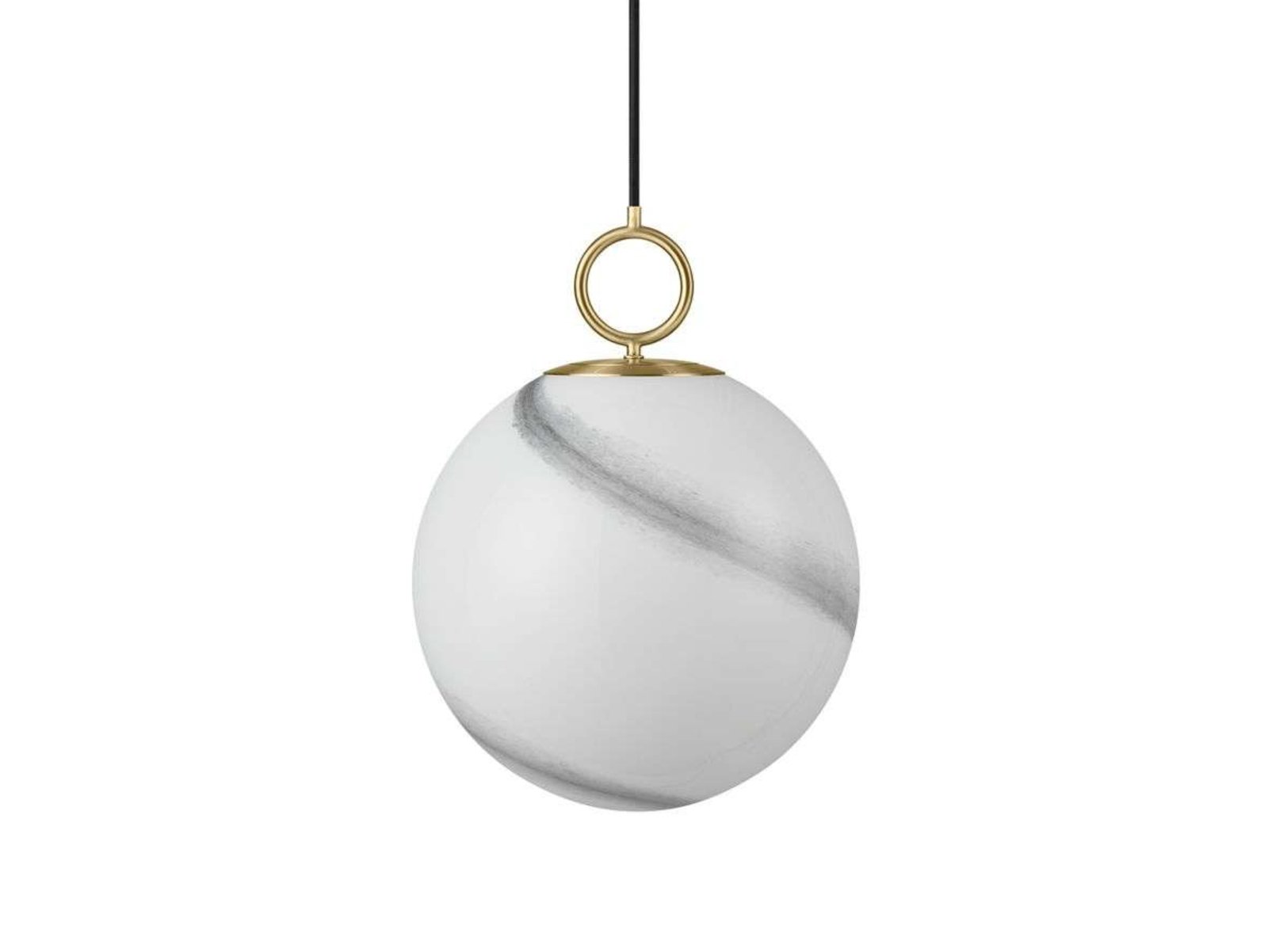 Stockholm Lustră Pendul Ø30 Marble Grey - Halo Design