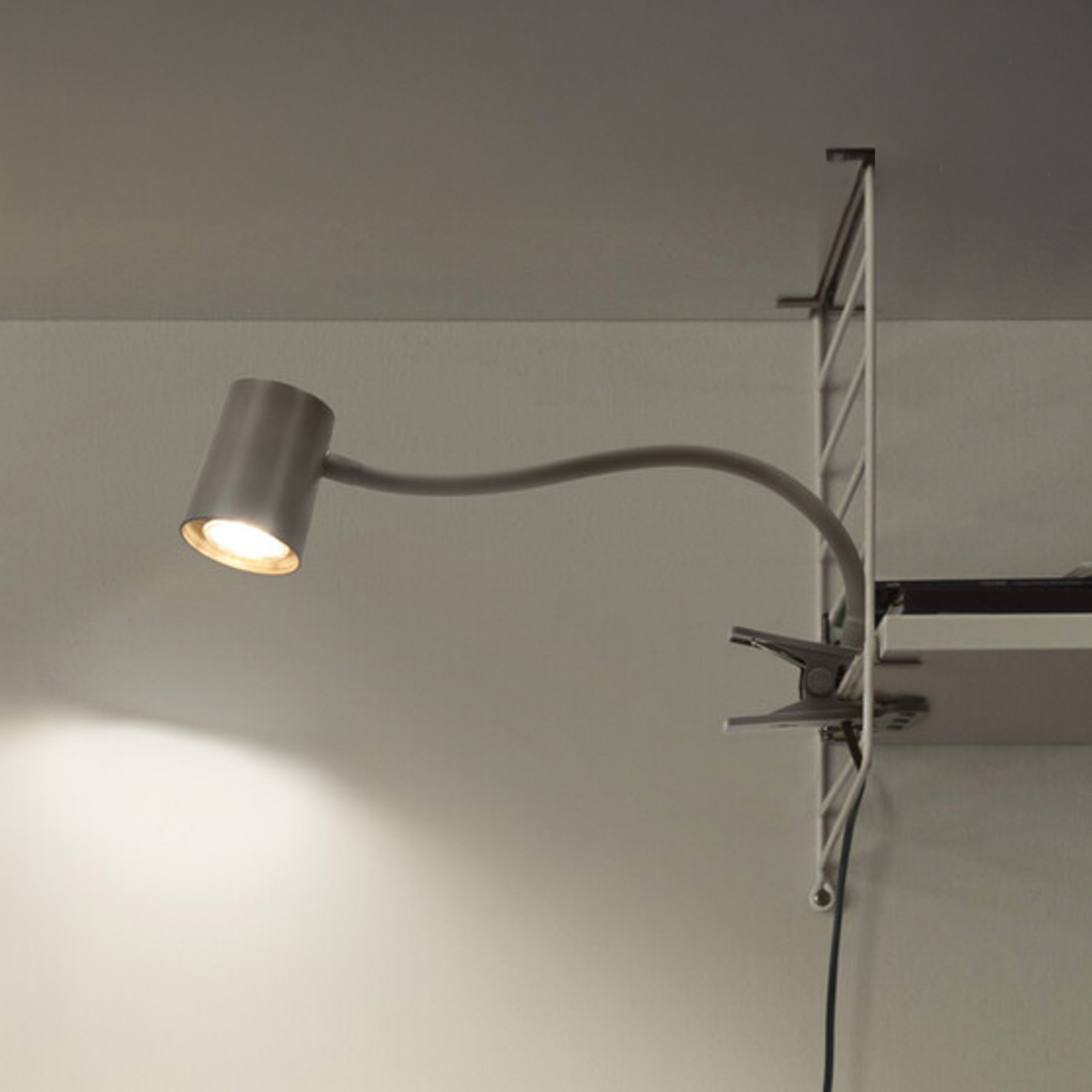 OSRAM Klemmleuchte Office Line Desk Trapezium Clip grau GU10