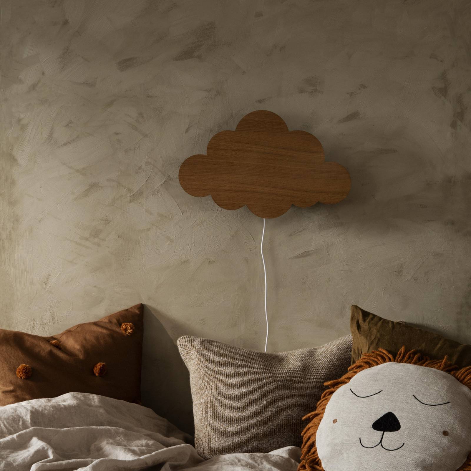 ferm LIVING fermLIVING Applique murale Cloud bois HELL connecteur