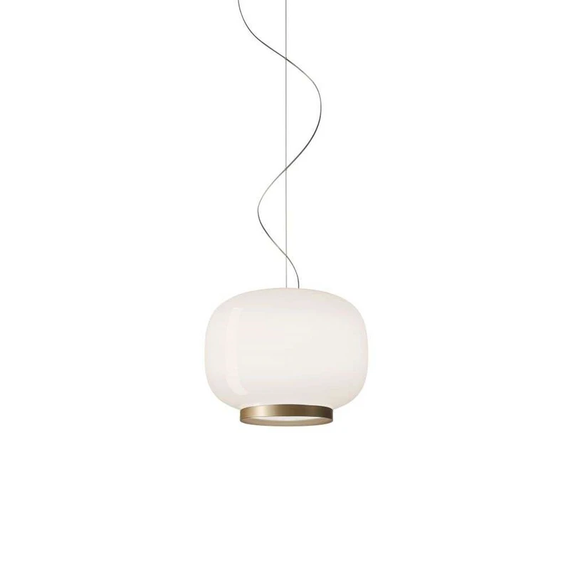 Foscarini – Chouchin 1 Reverse My Light Hängelampe, weiß/gold