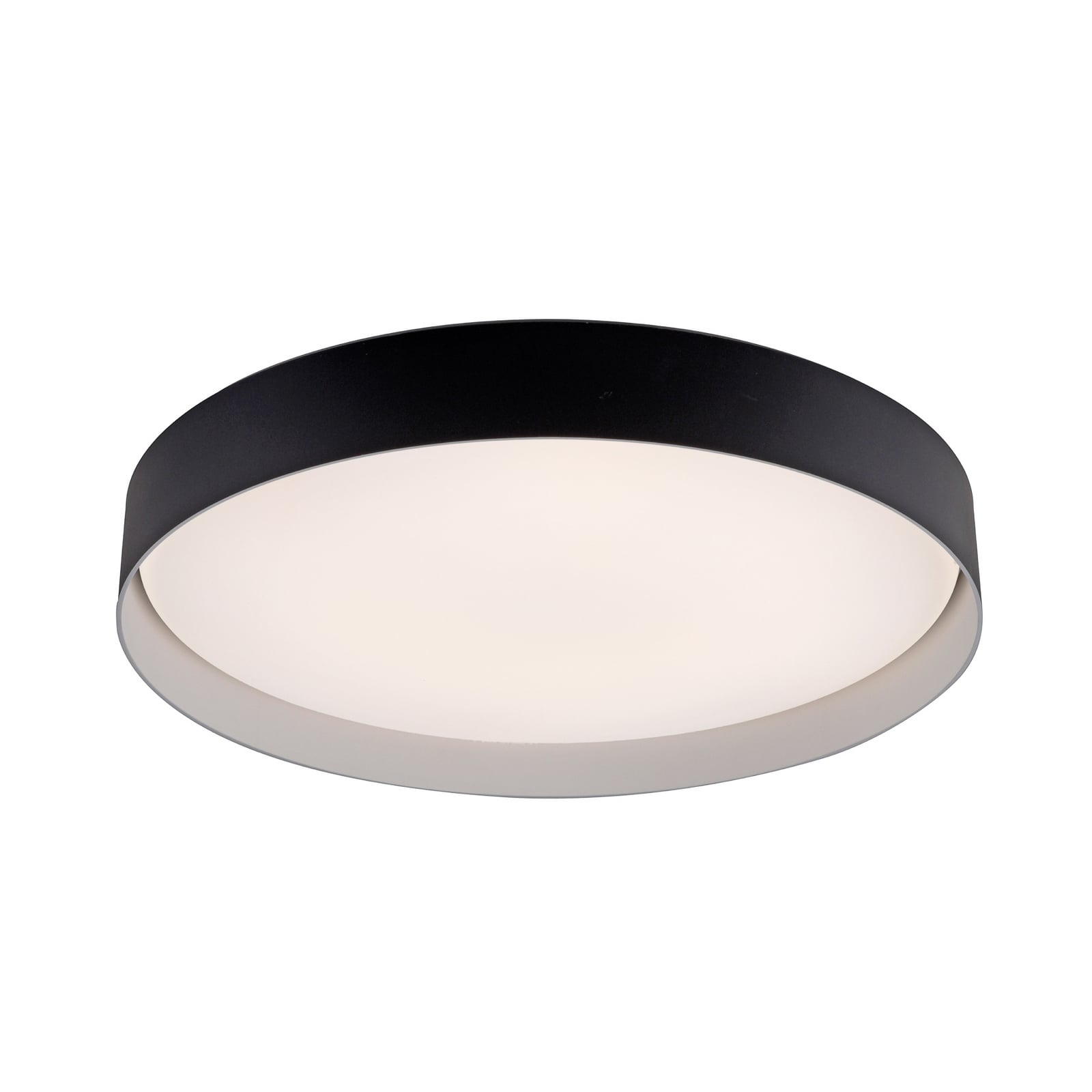 LED lubinis šviestuvas „TAVOLI“, juodos spalvos, skersmuo 49 cm, metalas, CCT,