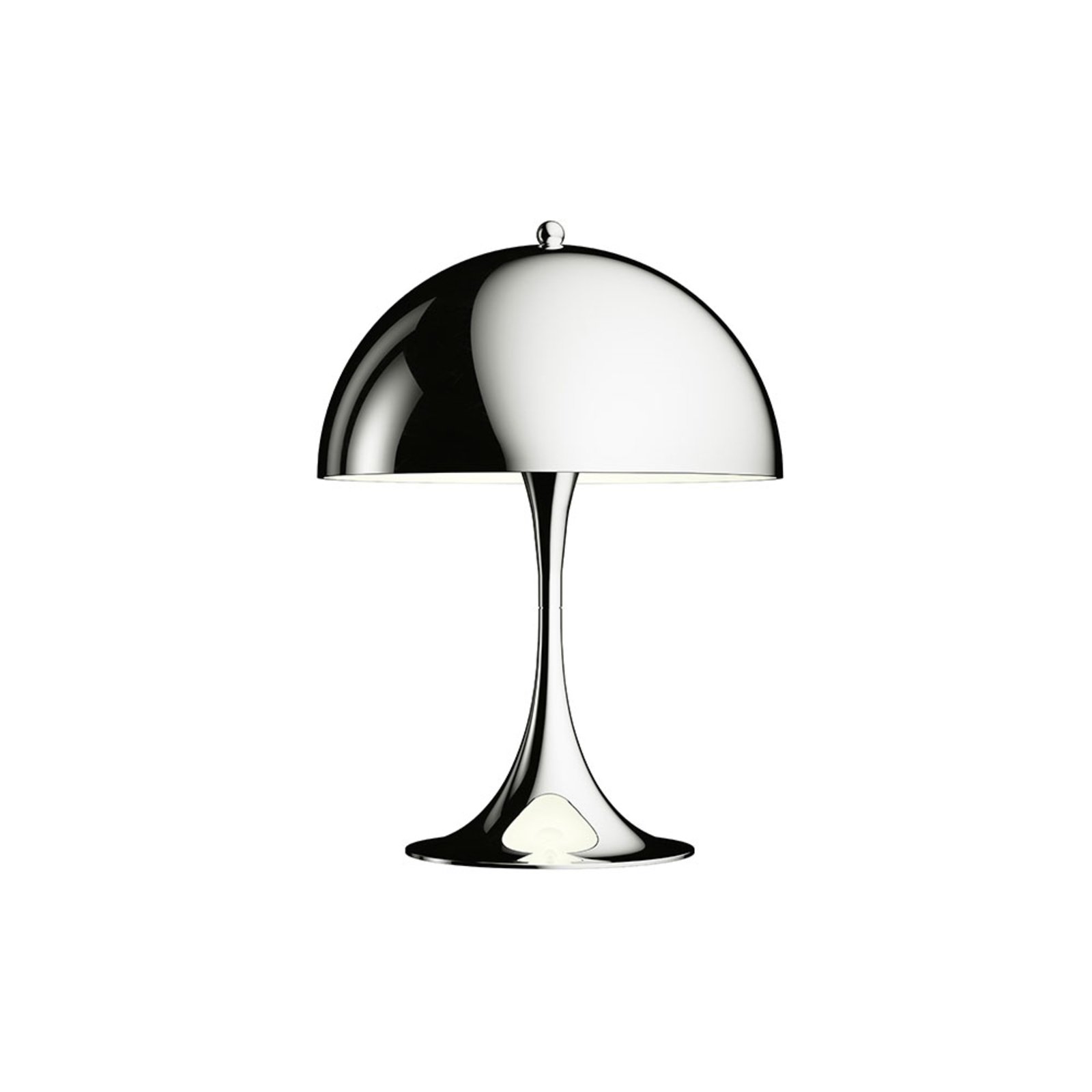 Panthella Stolní Lampa Lamp 250 Chrome - Louis Poulsen