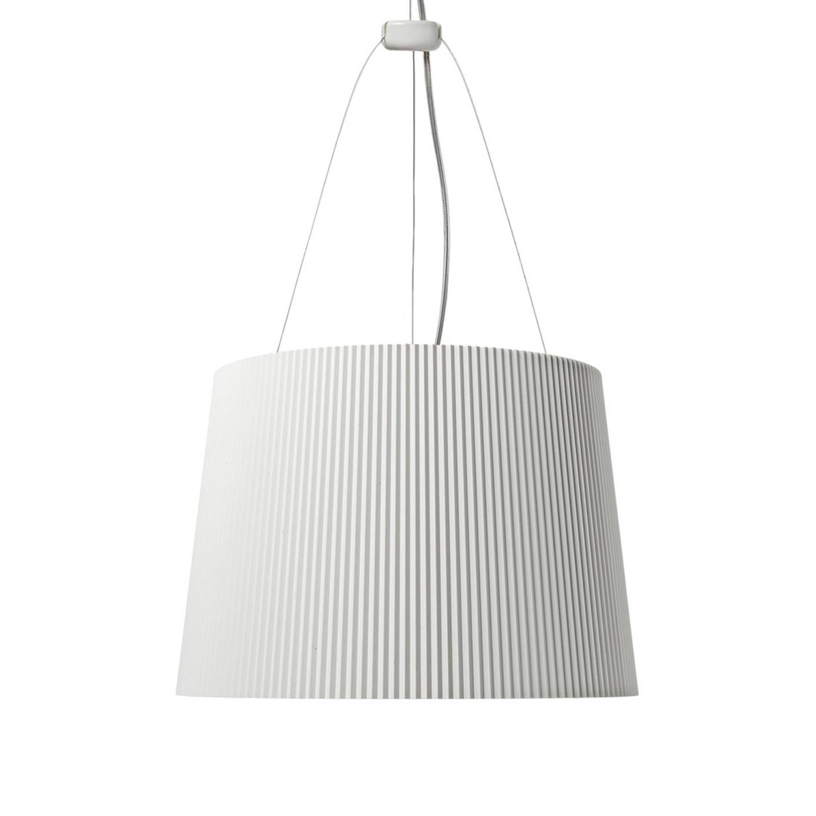 Kartell Gé żyrandol LED, biały/złoty