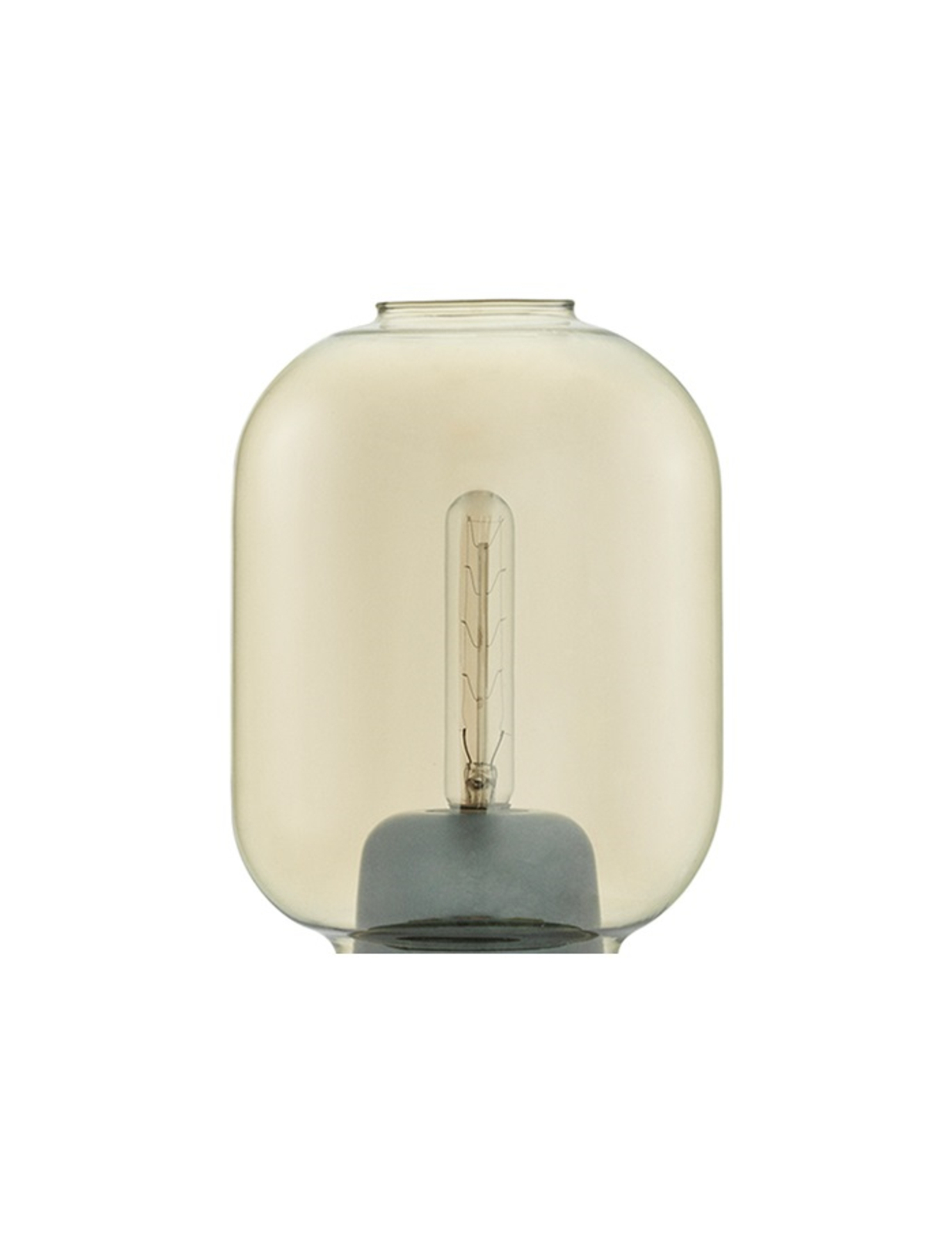 Amp Glas t/Bordslampa Guld - Normann Copenhagen