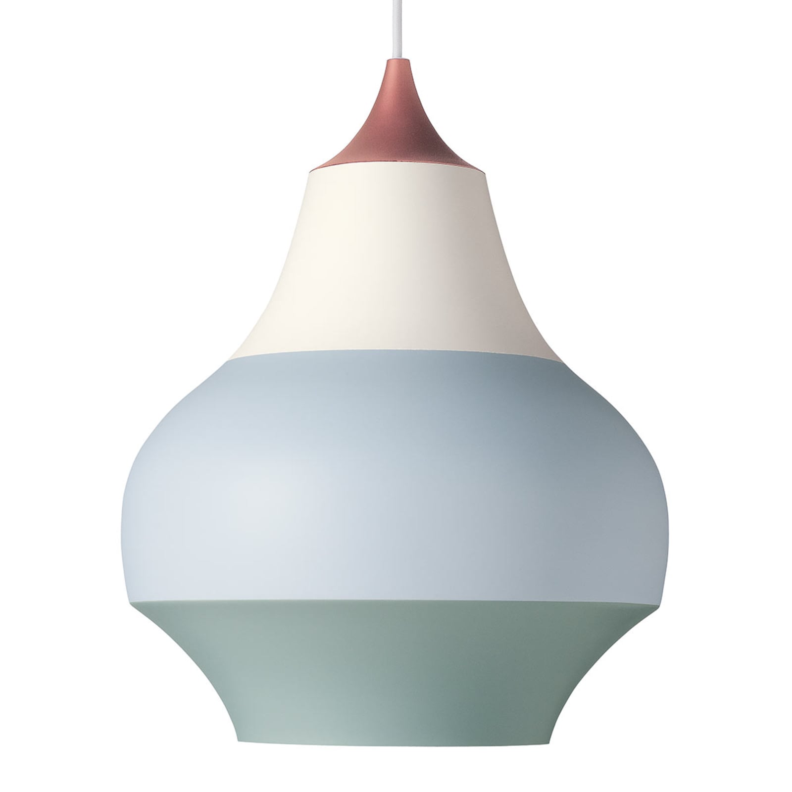 Louis Poulsen Cirque designer hanging light 38 cm, for Living / Dining Room, aluminium, E27, 100 W, energy efficiency: A++, H: 47.8 cm