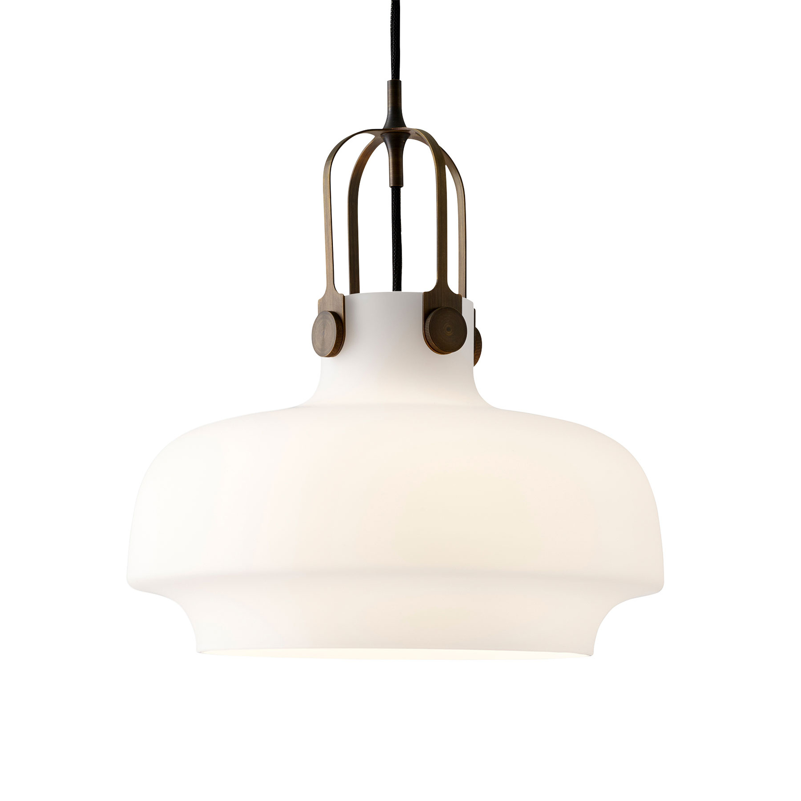 Copenhagen SC7 Suspension Opale/Laiton Bronzé - &Tradition