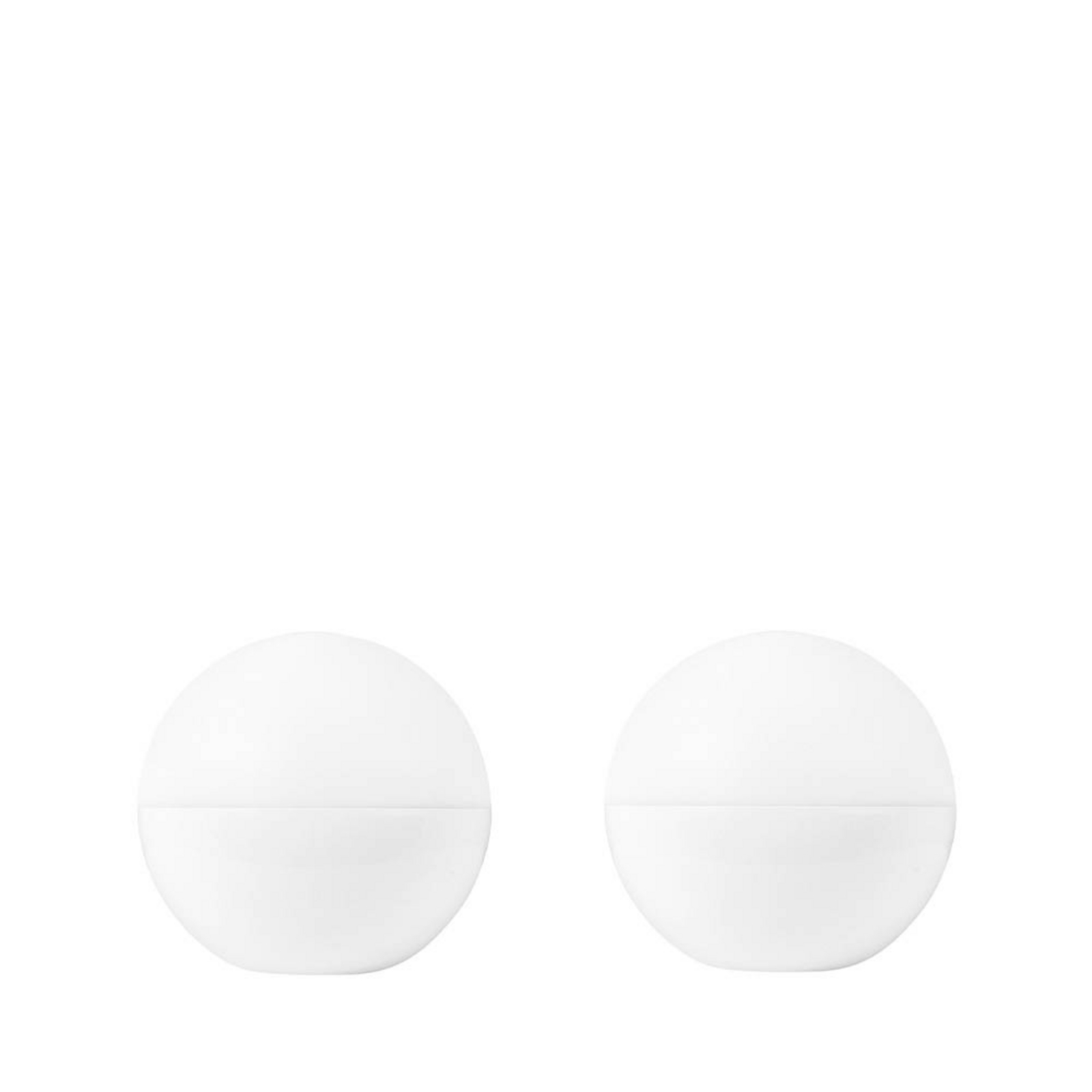 Alba Přenosné Stolní Lampa 2 pcs. Shiny Bílá - DybergLarsen