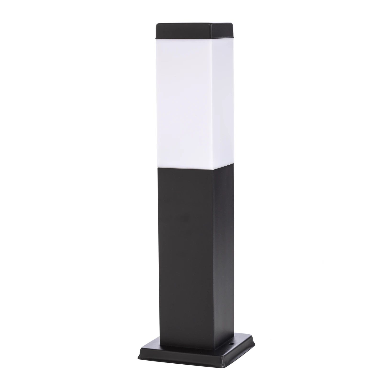 Lindby Honula jalustavalaisin, 45 cm, tummanharmaa, IP44, E27