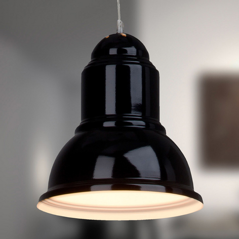 Schwarze Pendelleuchte Almira
