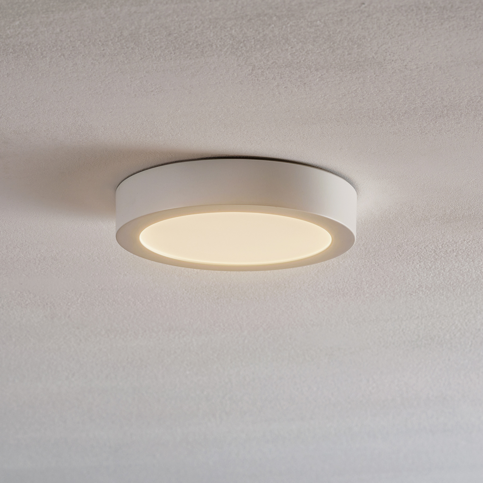 BRUMBERG Flat37 LED ceiling panel, round, Ø 18 cm