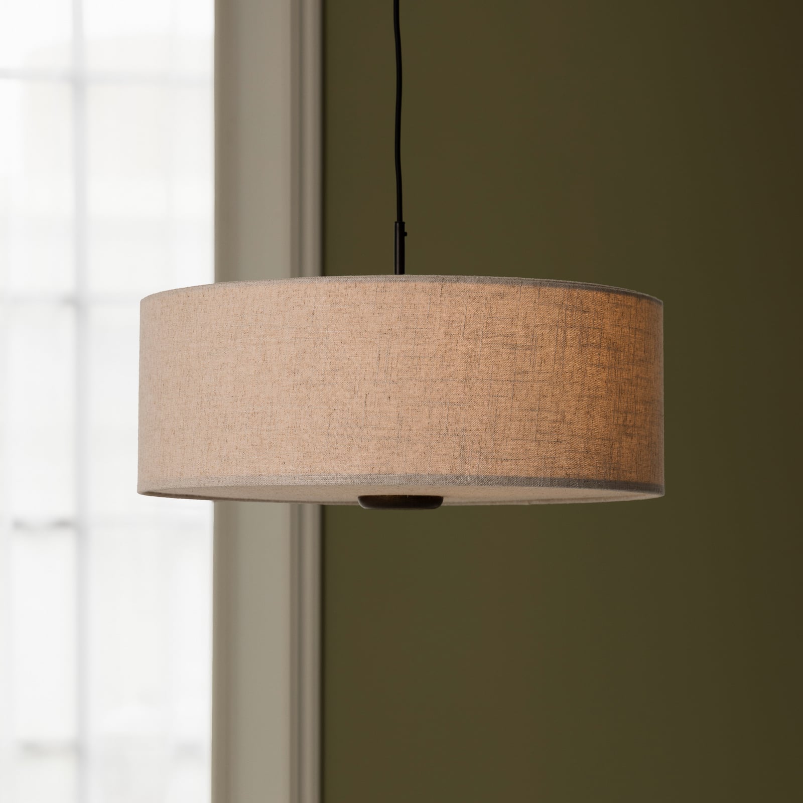 Lámpara colgante Bosco 55, color beige, Ø 55 cm, de tela - Globen Lighting Lámpara colgante Bosco 55, color beige, Ø 55 cm, de tela - Globen Lighting