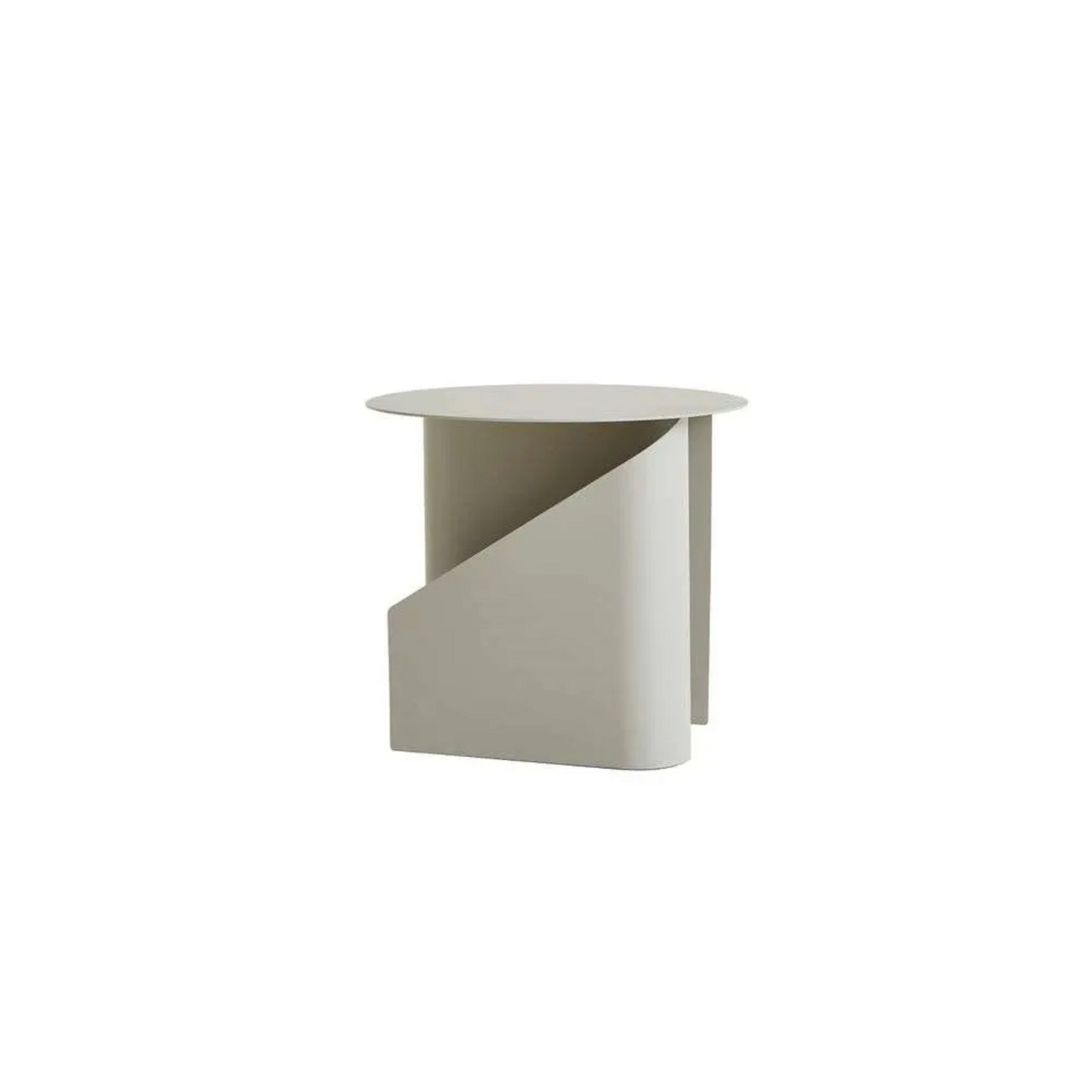 Sentrum Side Table Warm Grey - Woud