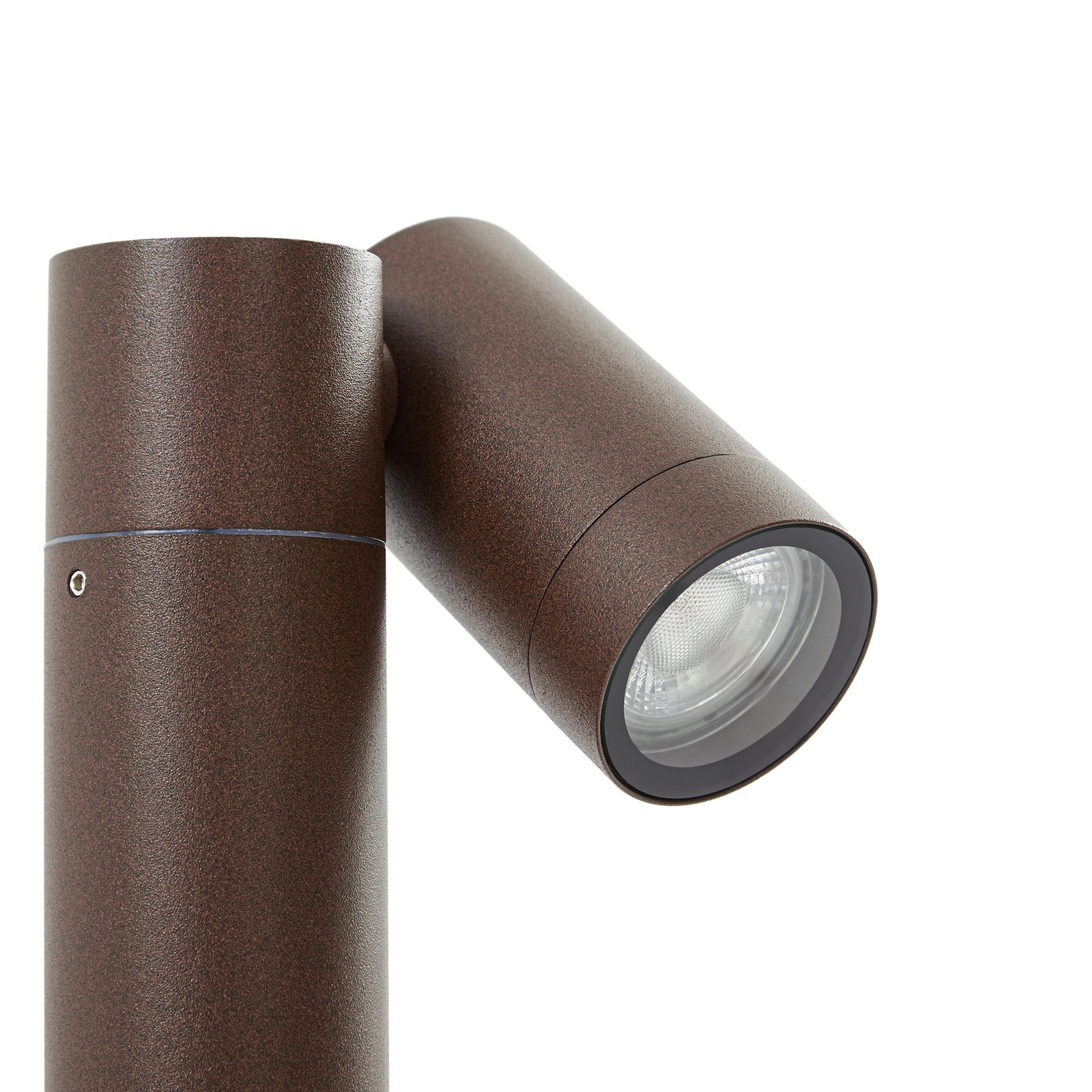 PRIOS prikspot Tulimar, 1-lamp, roestkleurig, IP65