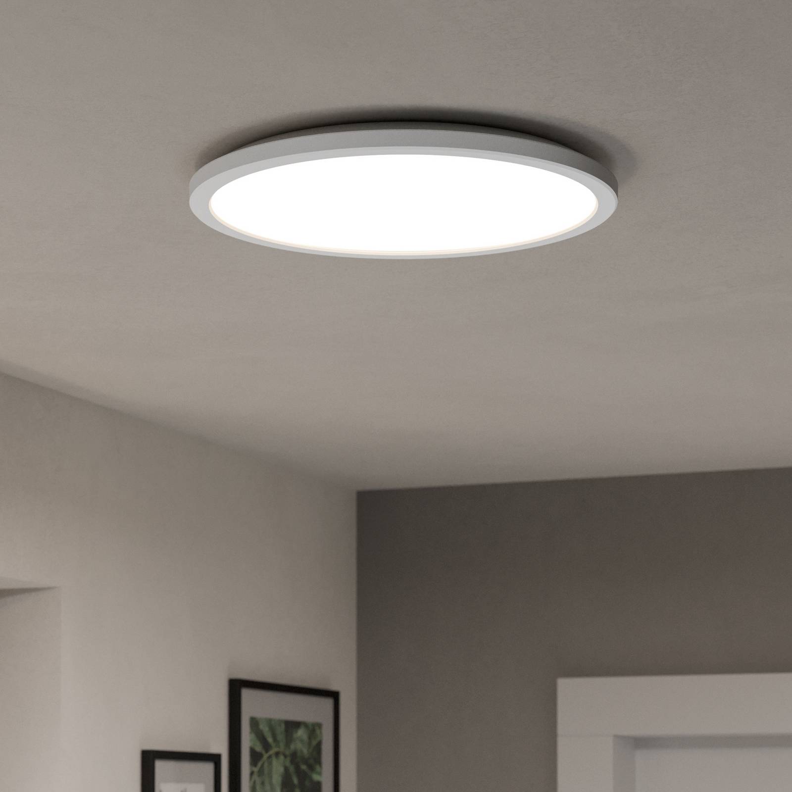  Eglo Connect Eglo Connect Led Ceiling Lamp Rovito-z, White, ø 39 Cm 