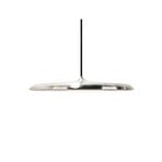LED-pendellampe Artist, stålfarget, Ø 40 cm, stål