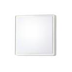 Oban wall light, 24 cm x 24 cm, 1 x E27, white, IP65
