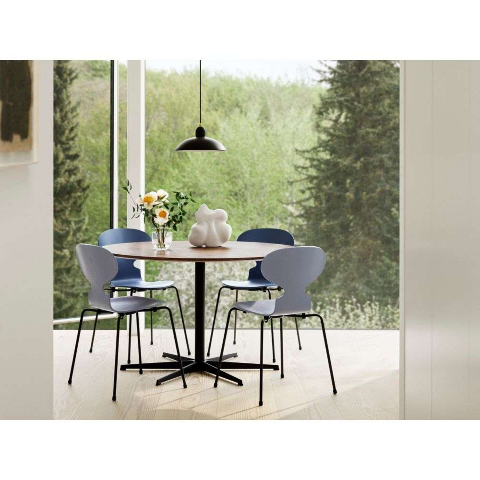 KAISER idell™ 6631-P Lustră Pendul Mat Negru/Alamă - Fritz Hansen