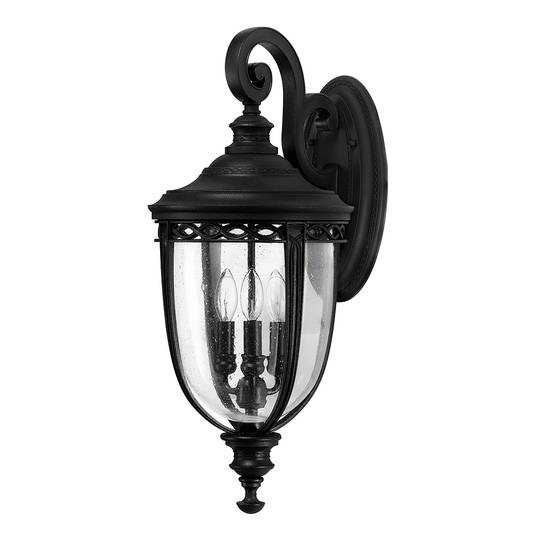 Lanterne English Bridle IP44 Ø 26,7 cm noire Luminaire.fr