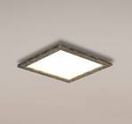 Quitani Aurinor LED-paneeli, kullanvärinen patina, 45 cm