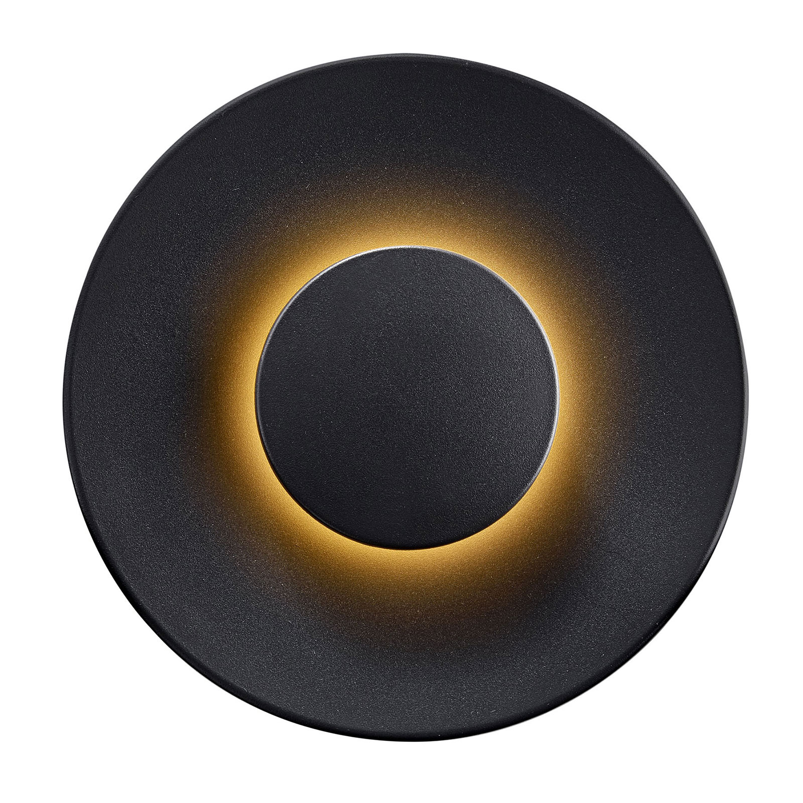 Heitronic Piastra LED outdoor wall light, anthracite, aluminium, plastic, 13 W, energy efficiency: A+