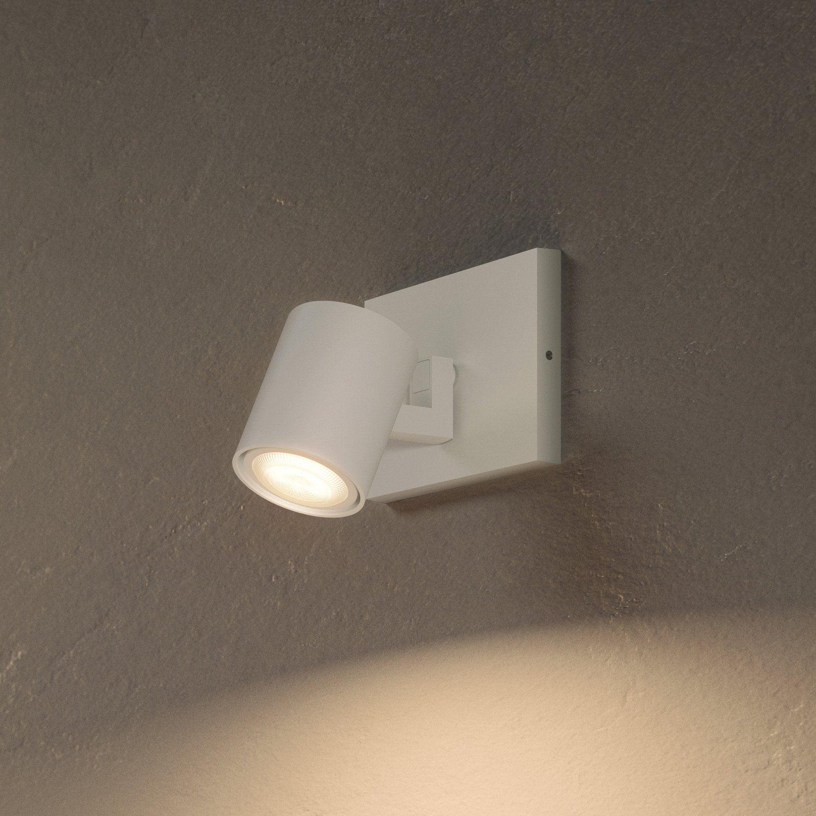 Philips Hue Runner, faretto LED a 1 luce, interruttore dimmer, bianco