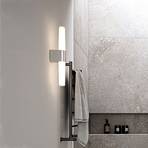 LED fürdőszobai fali lámpa Helva Double, króm
