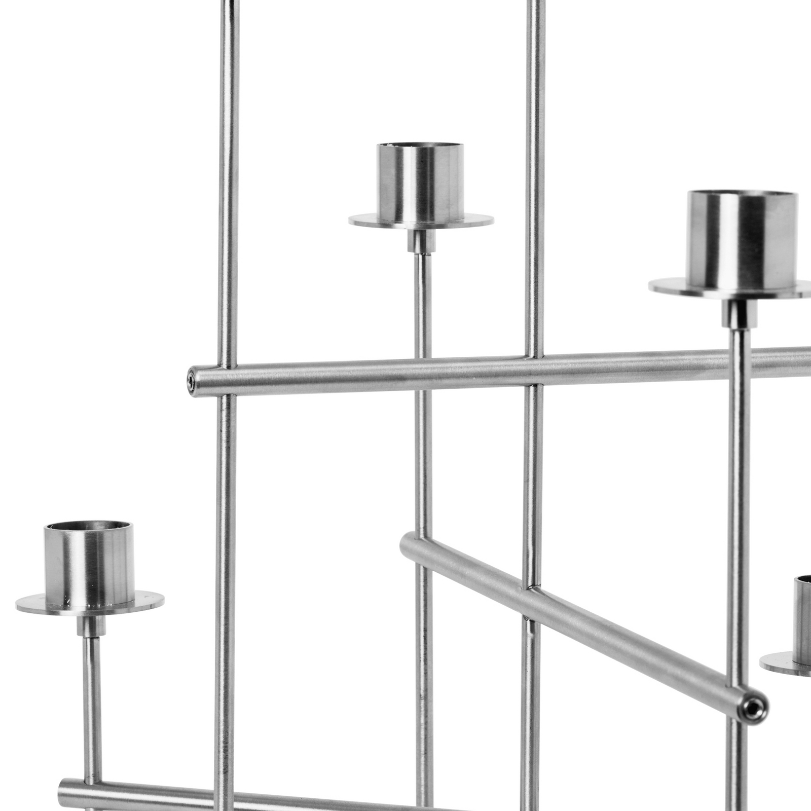 Elysia Kerzenhalter, Edelstahl, Höhe 41,7 cm - ferm LIVING