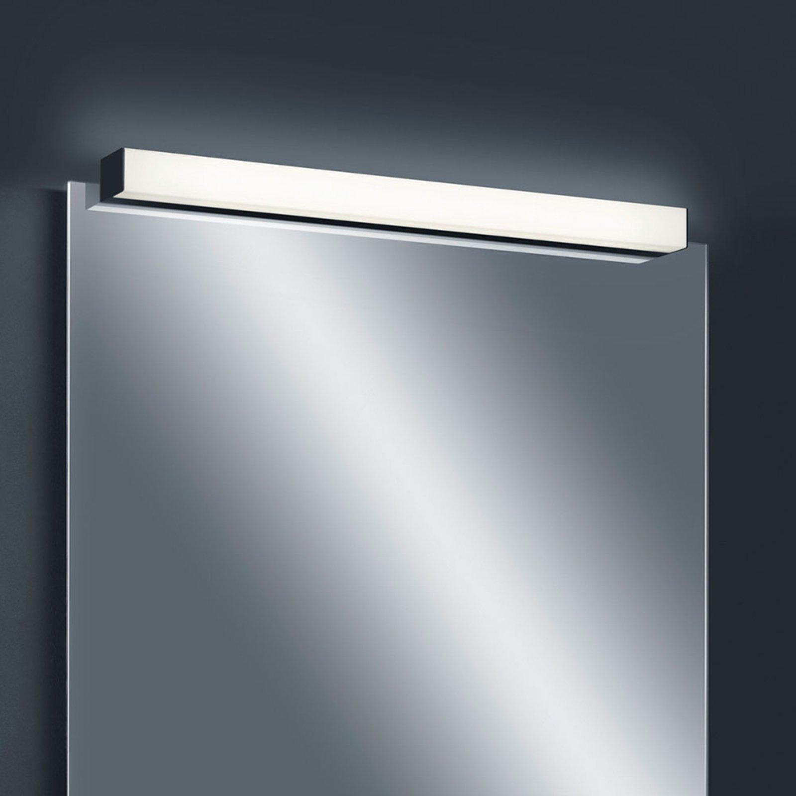 Helestra Lado LED espelho candeeiro preto 120 cm