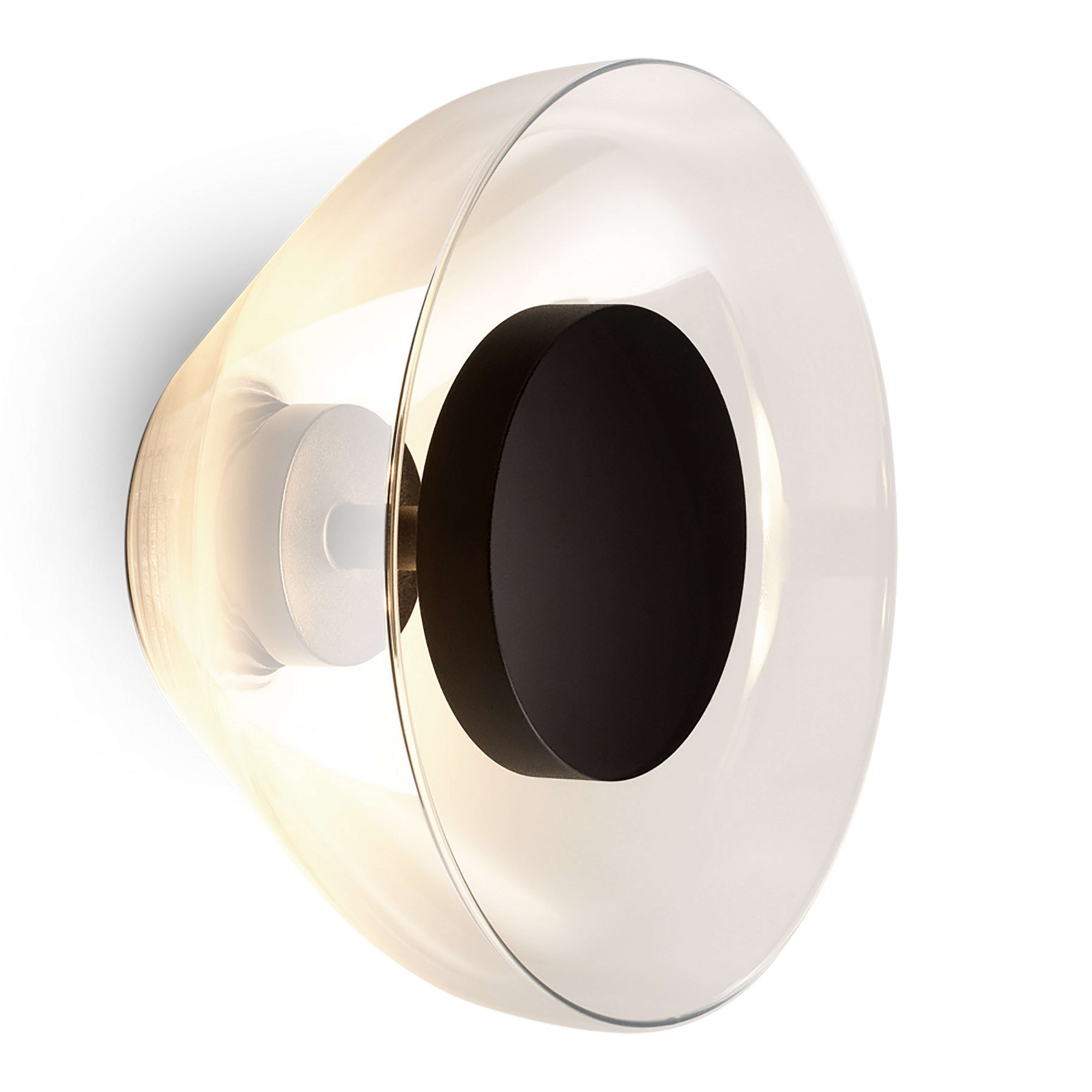 Aura LED-Wandleuchte, Ø 18 cm, transparent - Marset