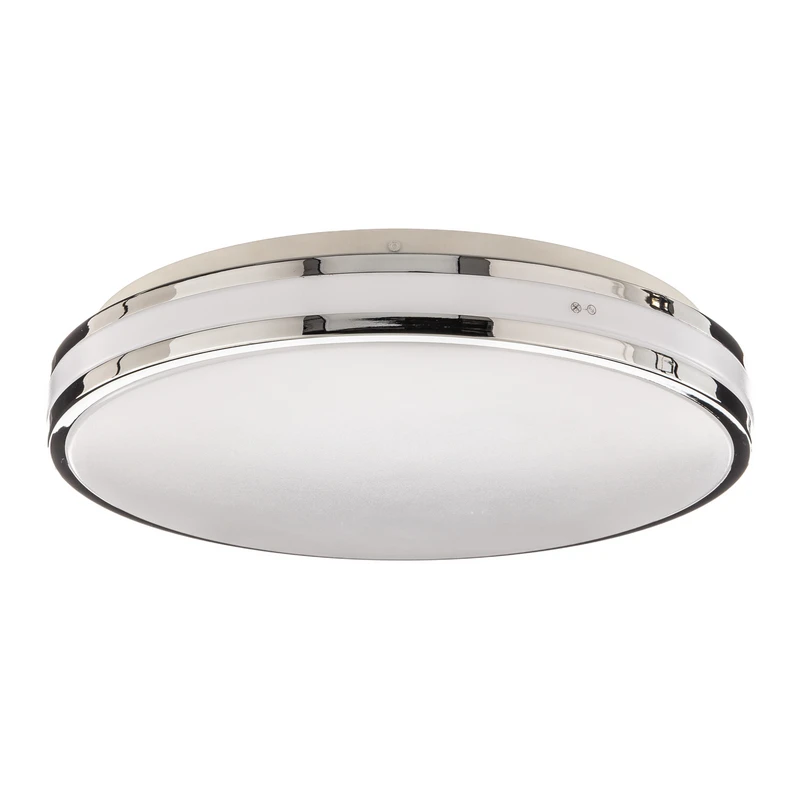 Arcchio – Sinovu Deckenleuchte Ø34 Chrome/Opal
