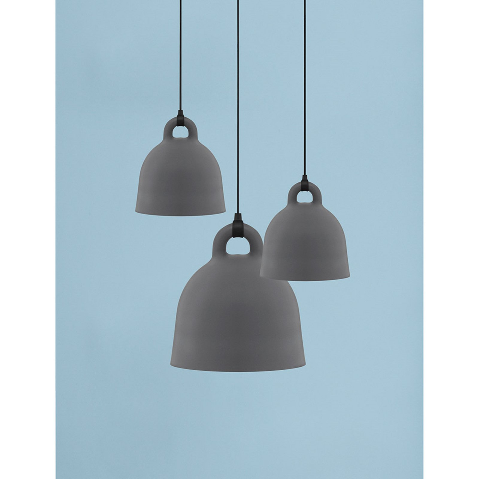 Bell Lustră Pendul Small Grey - Normann Copenhagen