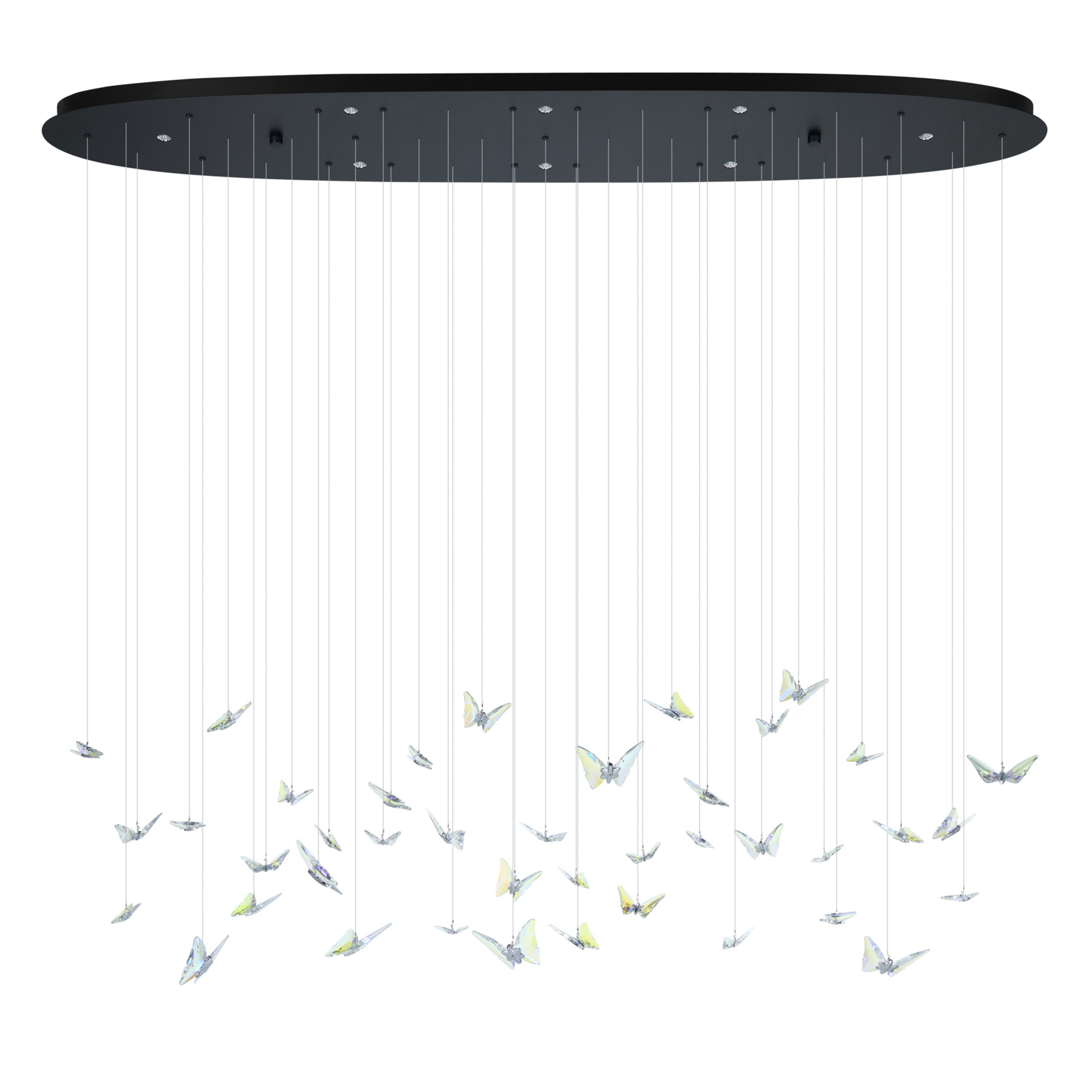 Suspension LED Adrados, ovale, à 8 lampes - EGLO Stars of Light
