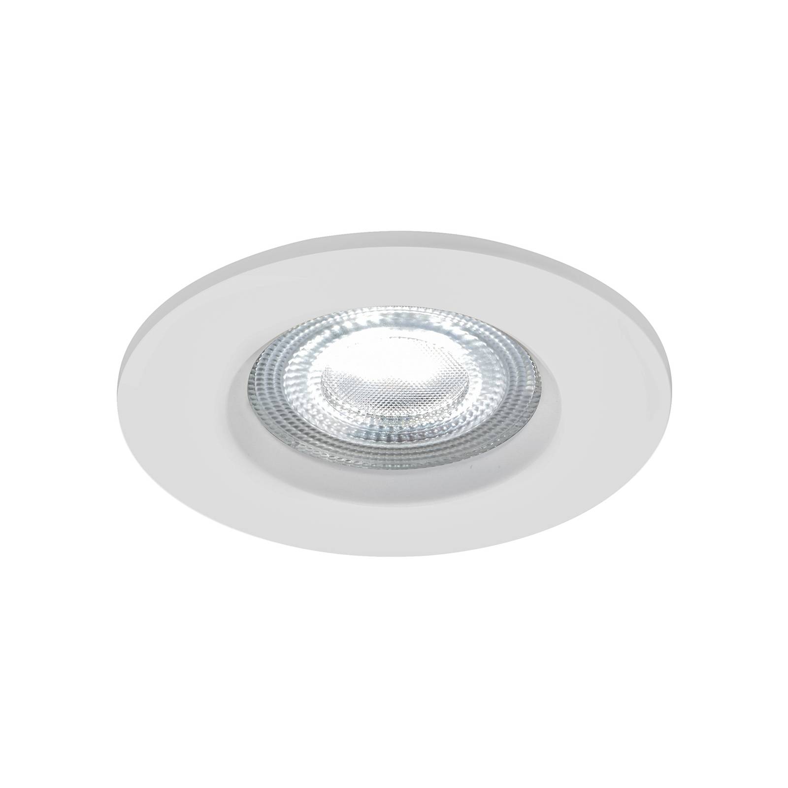 Nordlux LED-inbyggnadslampa Don Smart 3-pack vit