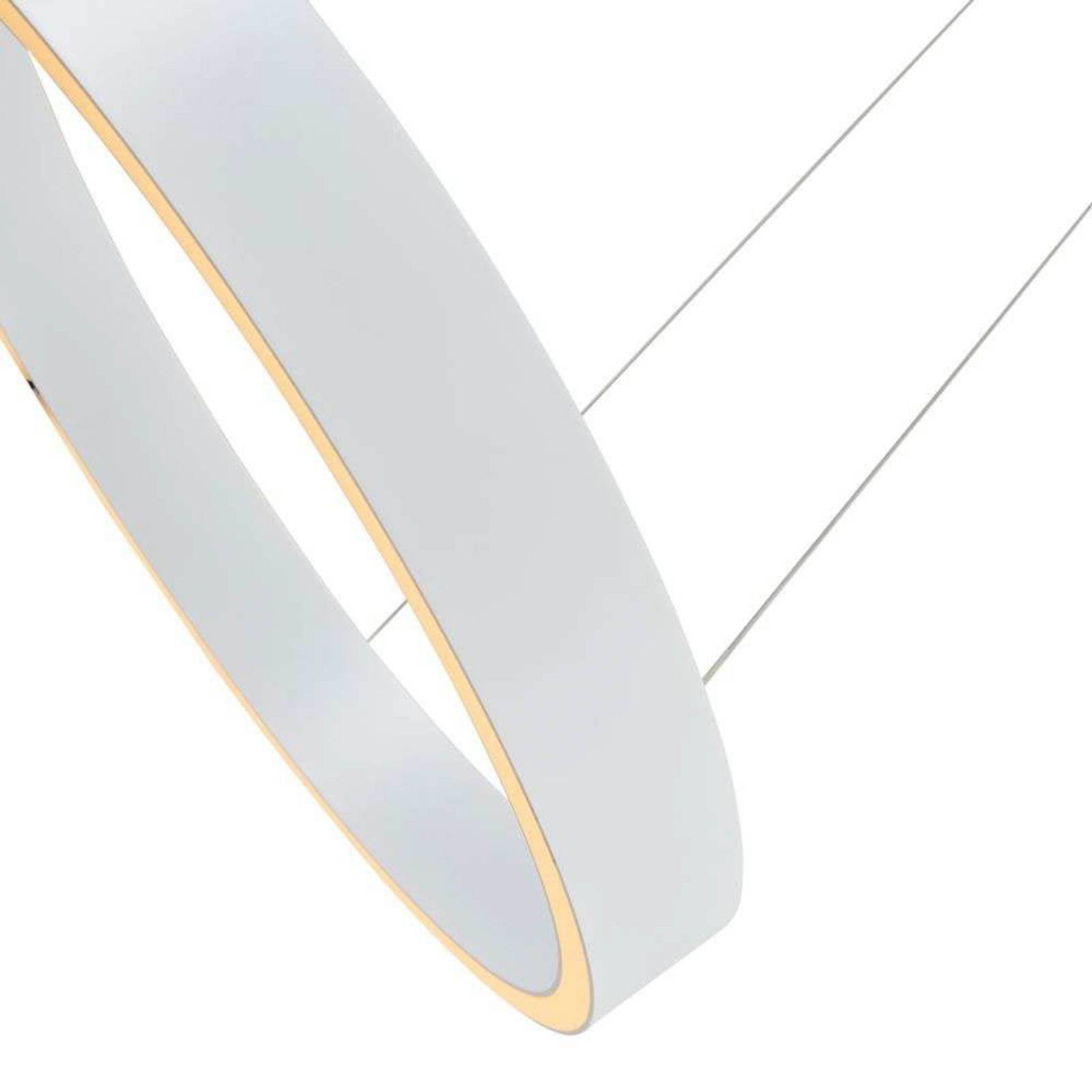 LOOM DESIGN lampa wisząca LED EOS 360 Small, biała